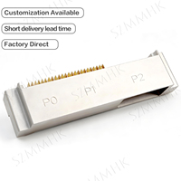 Connecteur carte-carte haute densité CRM252 60 broches plaqué or pour équipement industriel