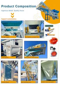 Planta Mezcladora <span class=keywords><strong>de</strong></span> Concreto Móvil <span class=keywords><strong>de</strong></span> 25m3/h, Planta Portátil para Mezclar Concreto - Product Image 4