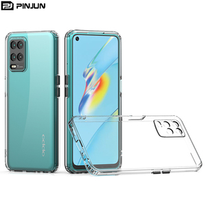 <span class=keywords><strong>Custodia</strong></span> di Alta Qualità Nuovissima in TPU Trasparente con Pulsanti di Diversi Colori per <span class=keywords><strong>OPPO</strong></span> A54 Cover Posteriore - Product Image 5