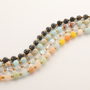 Cadena <span class=keywords><strong>de</strong></span> pantalones con cuentas <span class=keywords><strong>de</strong></span> <span class=keywords><strong>piedra</strong></span> lunar Emperador <span class=keywords><strong>de</strong></span> 8mm para hombres y mujeres, cuentas espaciadoras <span class=keywords><strong>de</strong></span> acero inoxidable, llavero <span class=keywords><strong>de</strong></span> cintura, cadenas <span class=keywords><strong>de</strong></span> cinturón <span class=keywords><strong>de</strong></span> Jeans - Product Image 4