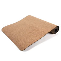 Hochwertige Luxus-Recycling-Wildleder-Yogamatte Pilates-Zubehör Organische Naturkautschuk-Matte Heim-Yogamatte