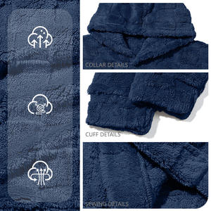 Chaqueta Deportiva Informal de Lana de Cordero para Hombre, Personalizable, de 500 g/m², Holgada, de Primera Calidad, para Otoño/Invierno - Product Image 5