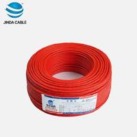 Kabel PV1-F CE Fotovoltaik PV XLPO 1.8/3kv 4mm 6mm Inti Tembaga Bersertifikasi TUV Produsen Kabel Surya