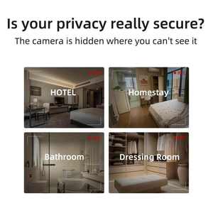 Khách sạn Du Lịch An ninh bảo vệ sự riêng tư hồng ngoại phát hiện quang học quét máy ảnh hệ thống báo động <span class=keywords><strong>GSM</strong></span> Mạng 12V pin - Product Image 6