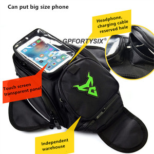 Nouveau sac de réservoir de moto imperméable Oxford avec fermeture magnétique, ajustement universel pour moto, sac de selle pour réservoir de carburant - Product Image 5