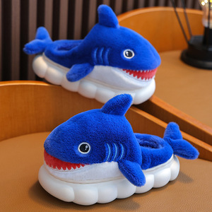 <span class=keywords><strong>Chaussons</strong></span> Baleine Hiver <span class=keywords><strong>Chaussons</strong></span> Requin <span class=keywords><strong>Chaussons</strong></span> Animaux en Peluche Chauds Antidérapants Imperméables <span class=keywords><strong>Chaussons</strong></span> Chauds Intérieur Extérieur pour Femmes Hommes - Product Image 2