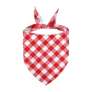 <span class=keywords><strong>Personnalisable</strong></span> Coton Plaid Triangle Pet Bandanas <span class=keywords><strong>pour</strong></span> Chat <span class=keywords><strong>Chien</strong></span> Vente en Gros <span class=keywords><strong>pour</strong></span> Noël Anniversaire Fêtes Hiver/Été - Product Image 4