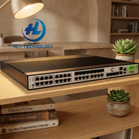 Nuevo Switch de Red Apilable L3 POE VLAN de 24 Puertos 5735-S24U4XE-V2 con Gestión IP SNMP QoS y 1 Año de Garantía