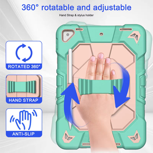 Pour <span class=keywords><strong>iPad</strong></span> Mini 5 6 étui pour enfants, coques de tablette en silicone rotatives à 360 degrés pour <span class=keywords><strong>iPad</strong></span> <span class=keywords><strong>Air</strong></span> 2 3 6 2024 4ème génération 13 pouces - Product Image 3