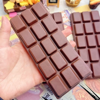 Jouet anti-stress en mousse PU OEM, chocolat anti-stress, matière non toxique, détendez votre esprit