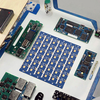 Placa de circuito de bombilla LED personalizable, ordenador de una sola placa con material de base de dos caras, PCB de dos caras