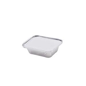 Mới nhất thiết kế hãng hàng không Aluminum foil <span class=keywords><strong>container</strong></span> thực phẩm với nắp dùng một lần thân thiện với môi nhà bếp ủng hộ 4 "5" 6 "7" 8 "9" 10 "10" - Product Image 2