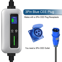 Chargeur AC portable pour véhicules électriques NACS 32A 40A 48A Chargeur mobile pour véhicules électriques