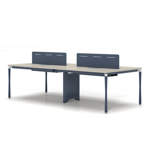 Escritorio de Oficina Moderno para 2/4/6 Personas, Muebles de Oficina, Fácil Montaje, Duradero, Espacios Modulares Abiertos para Colaboración - Product Image 1