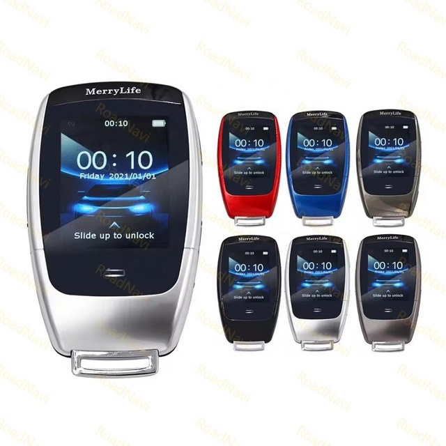 Factory Wholesale Lcd Smart Car Key Enter Keyless Auto Electronics Remote Control for Universal