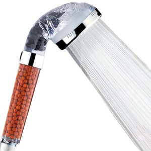 Pommeau de douche Huixin transparent à ions négatifs, grande taille, pressurisé, pour usage domestique - Product Image 1