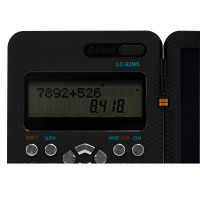 Calculatrice scientifique Mihua avec bloc-notes LCD, tablette d'écriture électronique avec calculatrice scientifique