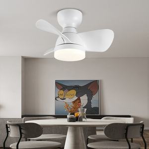 22-Inch Modern LED Ceiling Fan 5 Blades DC Indoor Use Mute Design Dimmable Smart App Control Children's Bedroom Living Room - Product Image 3