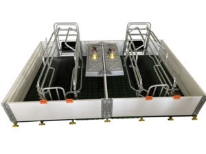 Domuzlar için galvanizli çelik hayvan ekmek kafesi - Product Image 2