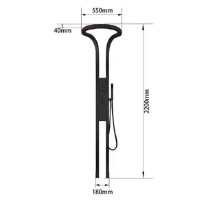 Ensemble de douche d'angle moderne pour salle de bain en promotion – Produit de qualité supérieure - Product Image 6