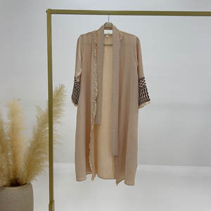 2024 niños Abayas para niñas pequeñas niños musulmanes negros 8 años vestidos de graduación para Niñas musulmanas - Product Image 6