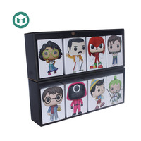 Support d'affichage de comptoir en carton pliable personnalisé, présentoir de jouets pour les magasins