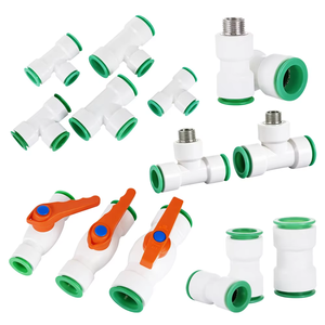 Raccord rapide anti-fuite pour tuyau d'eau lisse 20/25/32 mm, coudes droits, tés, vannes, joints PPR/PVC/<span class=keywords><strong>PB</strong></span>/PERT/PE - Product Image 1