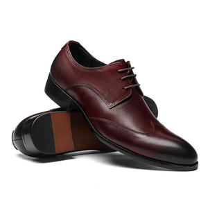 2026 New Genuine Leather <b>Waterproof</b> Oxfords <b>Boot</b> Ankle Lace-Up <b>Boots</b> <b>Men</b> Washable Goodyear Handcrafted Retro Fashion Amekaki - Product Image 1