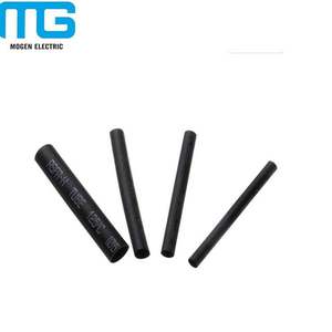 Material PE Única Parede 10 Milímetros Preto <span class=keywords><strong>Heat</strong></span> Shrink Tubing Termoencolhíveis Sleeve - Product Image 6