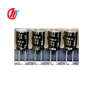 Condensador de Audio ELNA Original 220UF 50V RFO-50V 221M Nuevo, Diámetro 10x16mm, 220UF 50V - Product Image 1