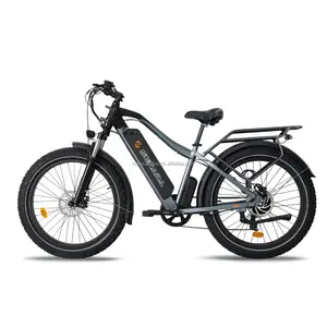 Stock DE LA UE 27,5 pulgadas neumático grande 36V 10.4ah Litio de largo alcance fácil montar bicicleta eléctrica de ciudad para adultos