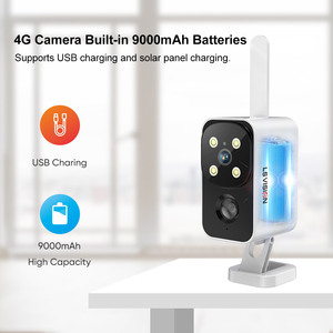 LS VISION UBox Mini batterie solaire <span class=keywords><strong>AI</strong></span> Caméra 4G Wifi IP étanche Installation murale au plafond Caméra PTZ WiFi-s - Product Image 6