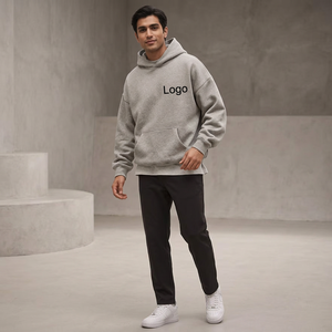 Nuevo jersey en blanco de espesor 450 Gsm Sport Hoodie French Terry diseño personalizado sudaderas con capucha Unisex de alta calidad - Product Image 1