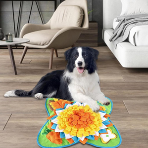 Alfombra olfativa para perros y mascotas, tapete interactivo antideslizante para forrar y jugar, ideal para conejos, cobayas y perros. - Product Image 3