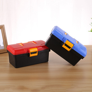 Jewelry Box <b>Plastic</b> <b>Storage</b> Organizer 2.4L Rectangle Multi Compartment Eco Friendly Household Car Use - Product Image 2