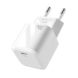 40-P2 18W Dual PD Type-C Charger Quick Charging QC 3.0 for iPhone 12 US UK EU Plug Adapter