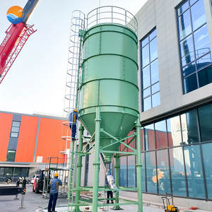 निर्माण मशीन कारखाने 30t 50t 60 t 80t 100t बोल्ट प्रकार ऊर्ध्वाधर छोटे सीमेंट सिलो 60 टन सीमेंट टैंक - Product Image 2