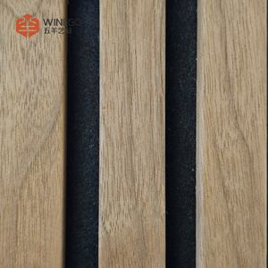 WINEGO Panneaux acoustiques à lattes de bois contemporaines Solutions d'insonorisation Panneaux à lattes de bois Panneaux acoustiques à lattes de bois pour studios - Product Image 6