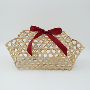 Cestas de Almacenamiento Tejidas a Mano de Bambú Natural para Dulces, Galletas y Otros Regalos, Cestas de Regalo para Celebración del Ramadán, Pascua y Navidad - Product Image 3