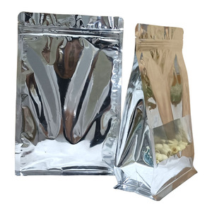Sac <span class=keywords><strong>d</strong></span>'emballage biodégradable personnalisé de 10kg de <span class=keywords><strong>sable</strong></span> pour litière de chat en tofu joint central avec poignée et étanche à l'humidité - Product Image 2