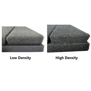 O quadrado high-density 5*5 square a espuma acústica para a redução deabsorção do ruído do teto da parede da sala da música - Product Image 4