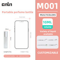 Offre Spéciale – Flacon Roll-on Vide pour Parfum, Format Voyage Mini de Poche 10ml, Verre Dépoli Mat, Impression de Logo Personnalisé, Échantillon Gratuit