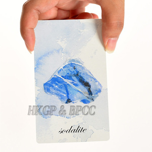 Cartes Oracle Personnalisées <span class=keywords><strong>Lenormand</strong></span> avec Guide - Écologiques, Durables, Finition Holographique Dorée, Double Face, Recyclables, Usage Familial, Personnalisables - Product Image 4