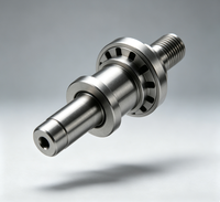 Tige filetée à paliers usinée CNC sur mesure par électroérosion à fil, en acier inoxydable de précision résistant à l'usure pour transmission automatisée