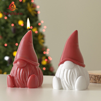 Décoration de Noël, bougies décoratives délicates, bougies de Noël Père Noël, bougies pour arbre de Noël, pour fêtes, mariages, décoration de la maison, cadeaux