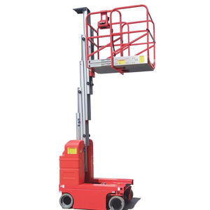 4m 5M 6M 7m 8m 10m 12m 18m Aluminio Mástil único Mantenimiento aéreo Jaula DE TRABAJO Plataforma de elevación eléctrica Elevador de hombre - Product Image 4