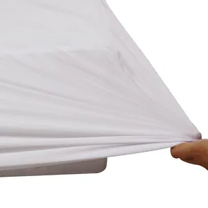 Funda de colchón impermeable absorbente algodón Terry superficie silenciosa transpirable protector de colchón