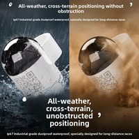 Traceur GPS miniature pour pigeons, 22g, ultra-léger, avec positionnement en temps réel, design arrondi pour oiseaux