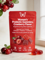 Gummies probiotiques pour femmes OEM, 60 capsules, complément alimentaire nutritionnel