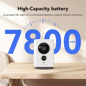 <span class=keywords><strong>กล้อง</strong></span>วงจรปิดภายในอาคาร 4G พร้อมซิมการ์ด ความละเอียด 2K แบตเตอรี่ 7800mAh <span class=keywords><strong>กล้อง</strong></span> PTZ <span class=keywords><strong>ไม่</strong></span>มี Wifi สำหรับเด็ก/สัตว์เลี้ยง/ผู้สูงอายุ/รถบ้าน/ตั้งแคมป์ - Product Image 2